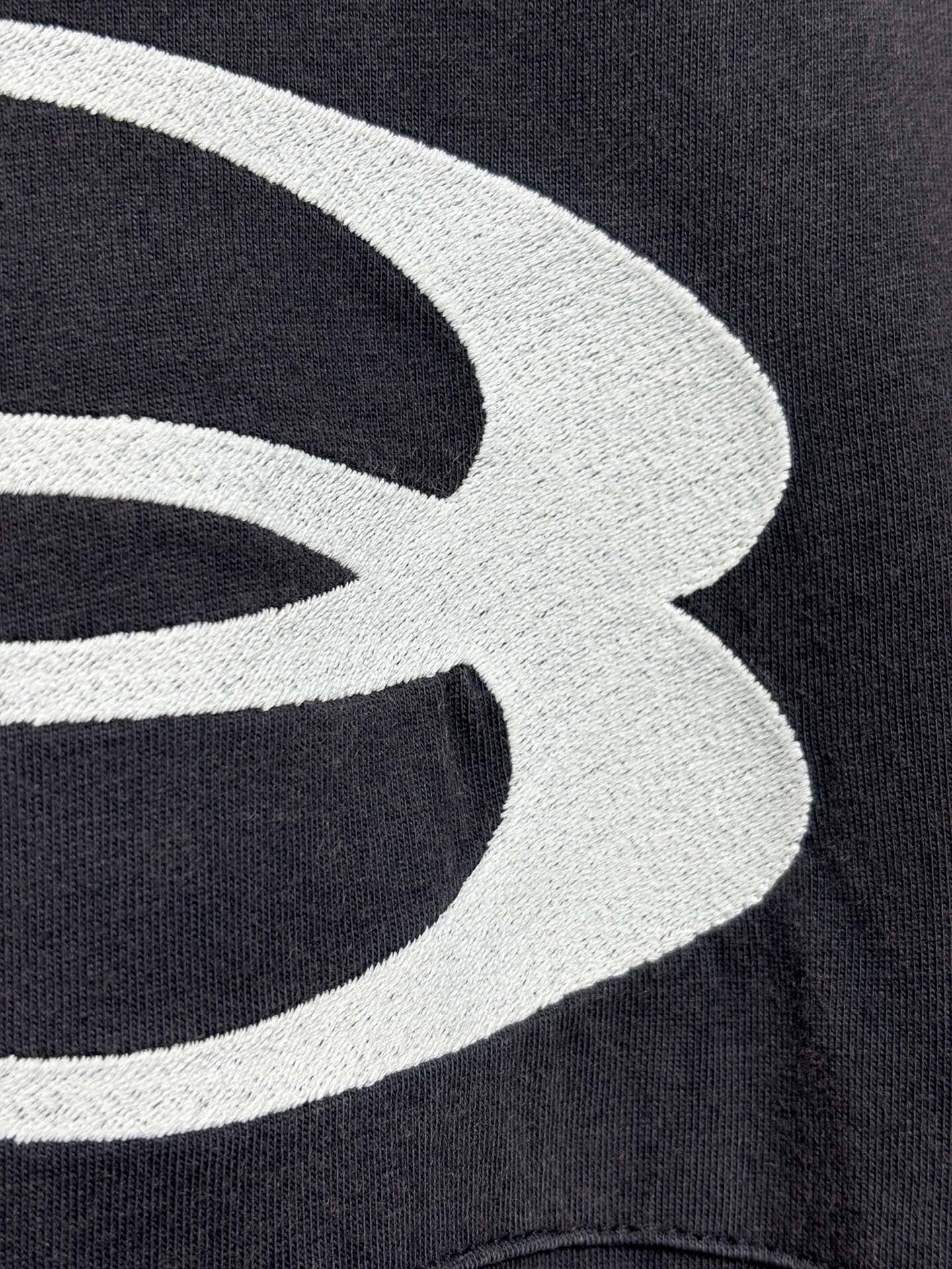 발렌시아가 더블 링 웨이스트랜드 패치워크 반팔 티셔츠 상세 이미지 6