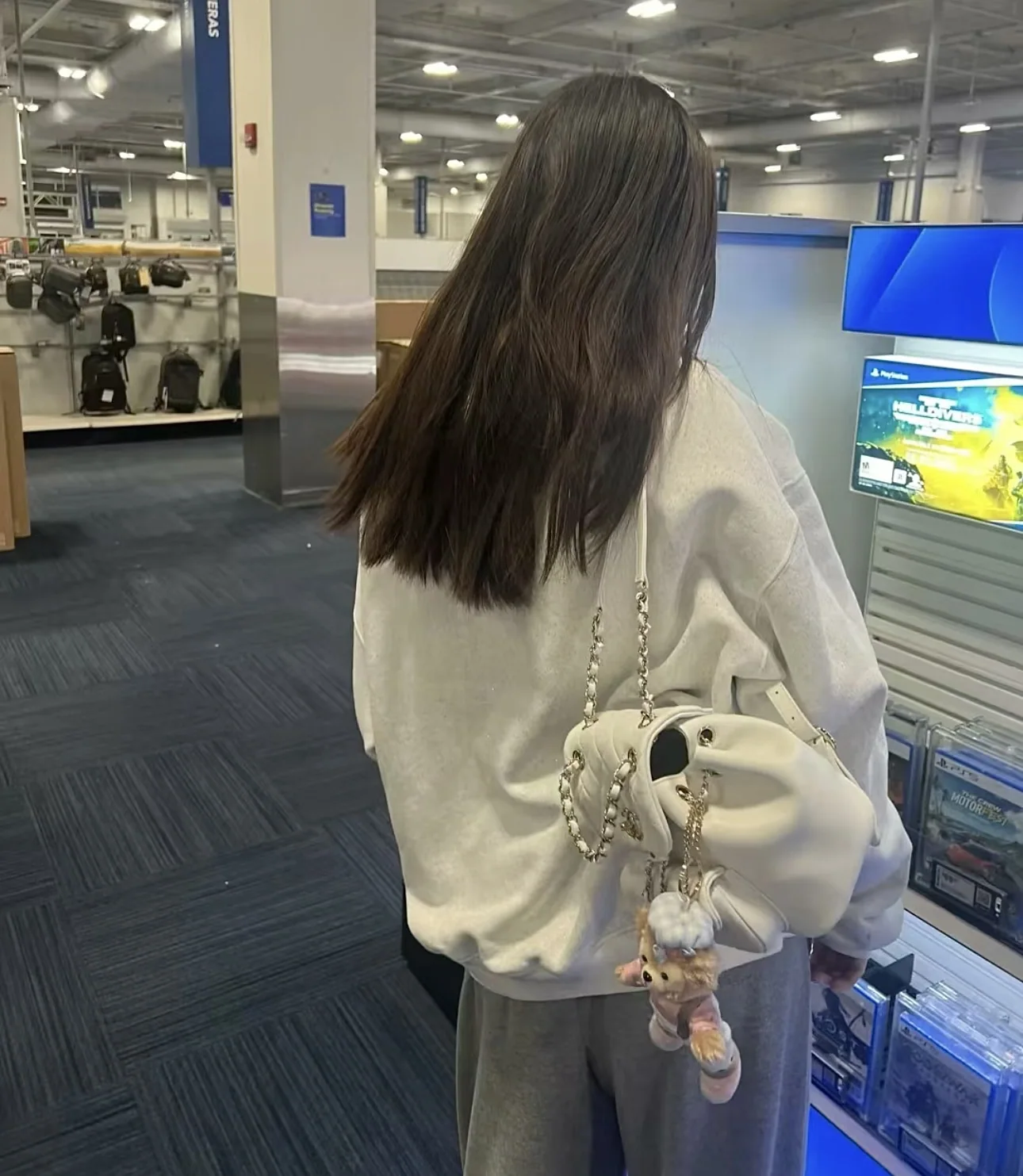 샤넬 클래식 두마 미니 백팩 상세 이미지 2
