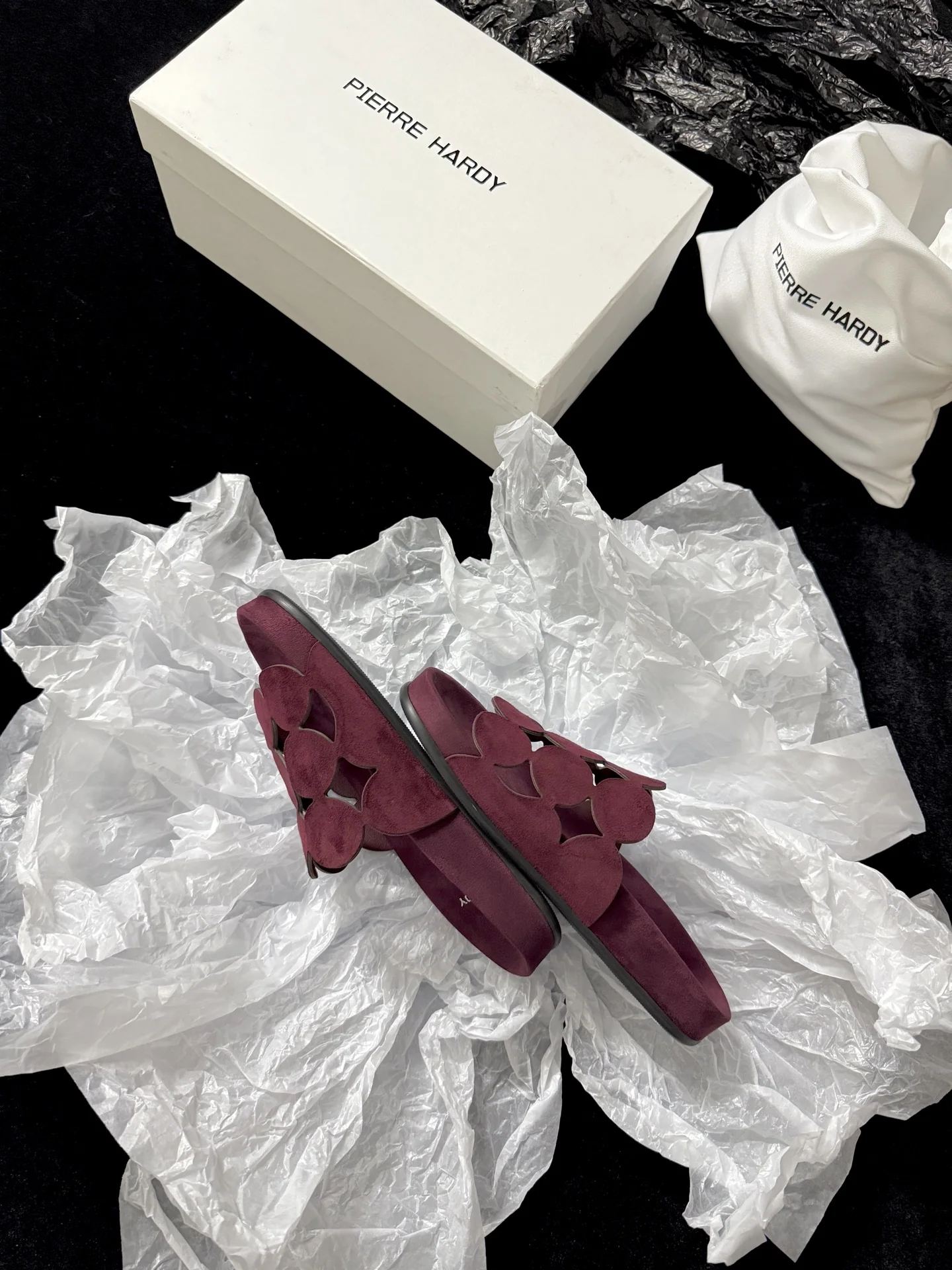 피에르하디 기하학 원형 스트랩 샌들 상세 이미지 5