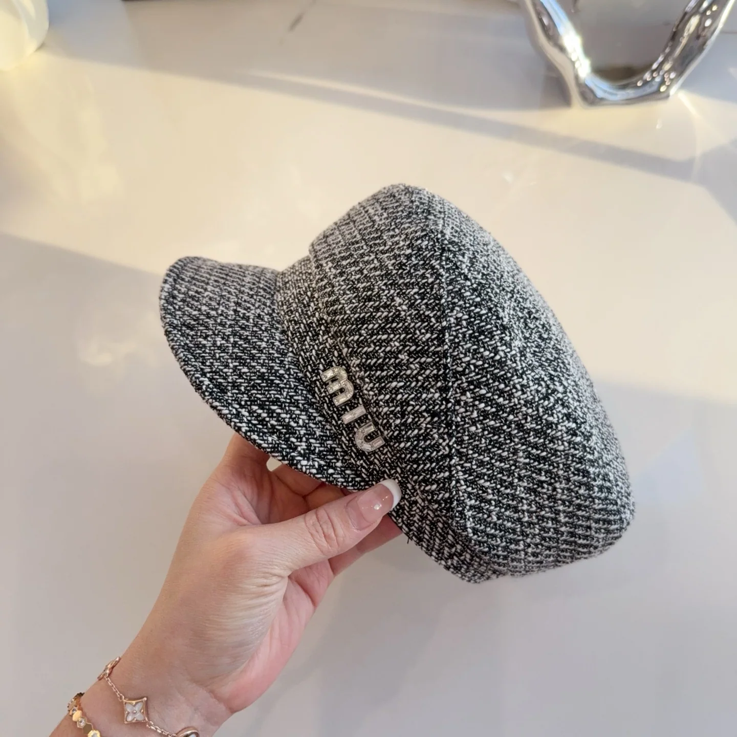 미우미우 모자 81383 Miu Miu Cap 상세 이미지 5