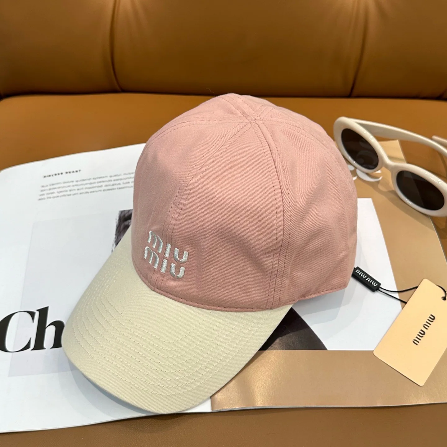 미우미우 모자 81412 Miu Miu Cap 상세 이미지 4