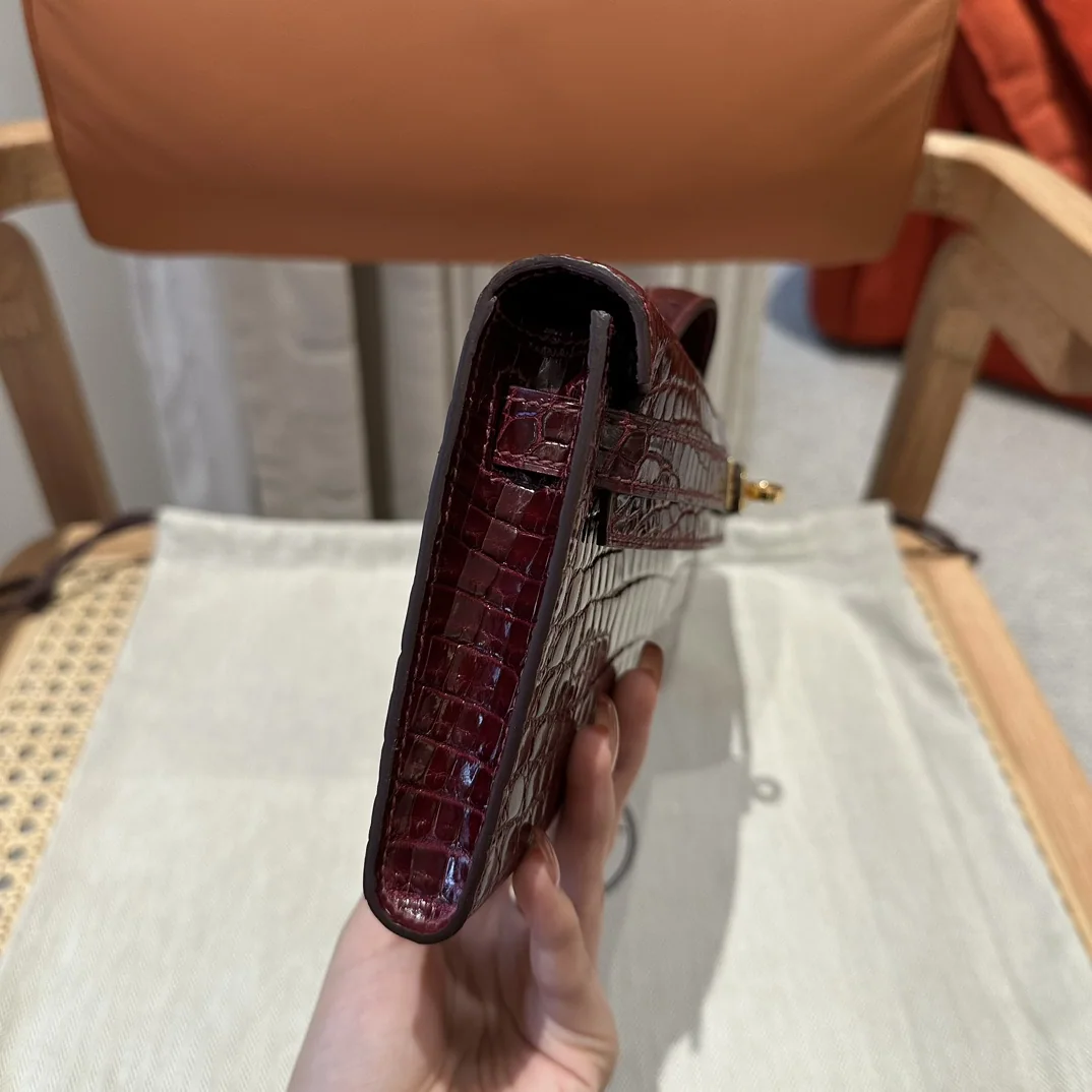 에르메스 켈리 보르도 이브닝 가방 상세 이미지 4