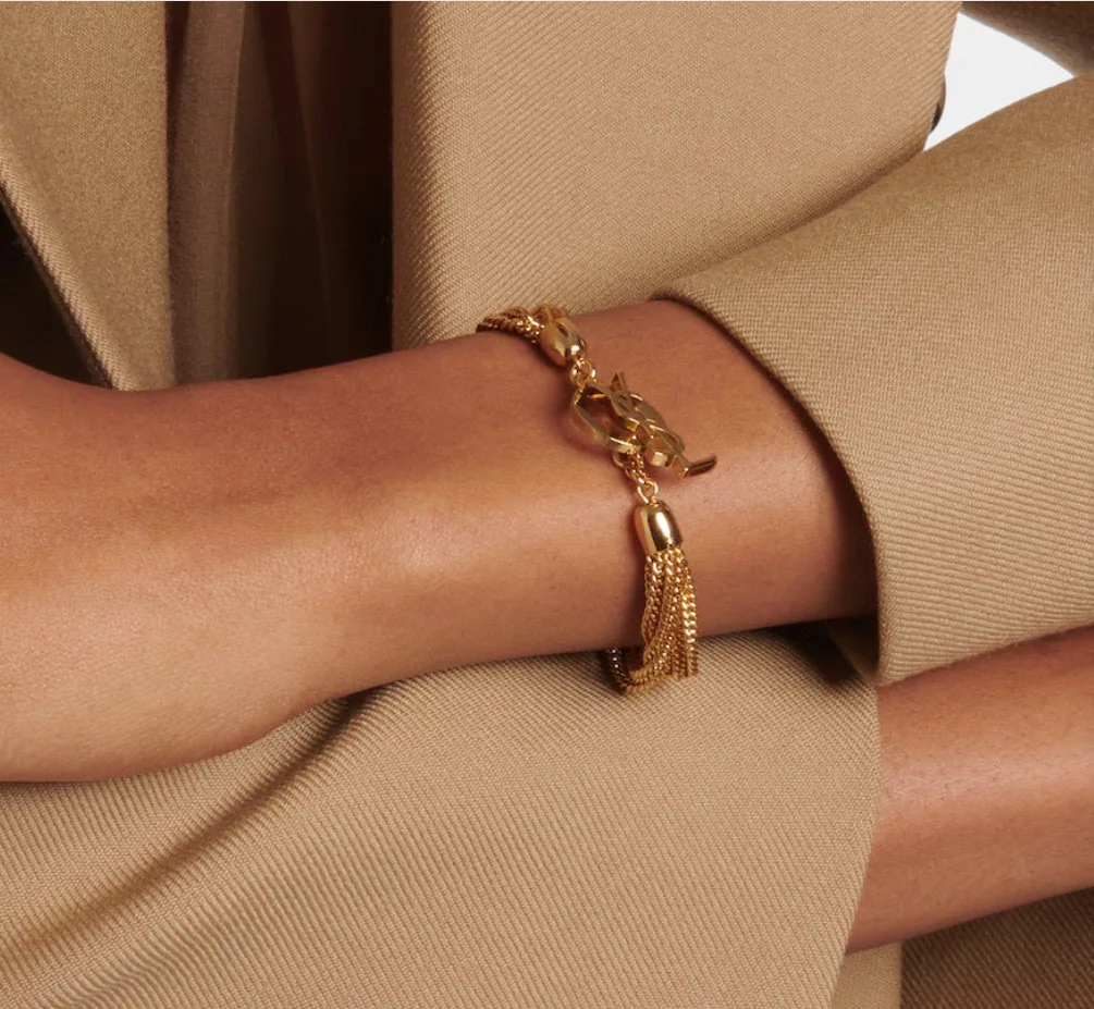 생로랑 레터 체인 팔찌 상세 이미지 10