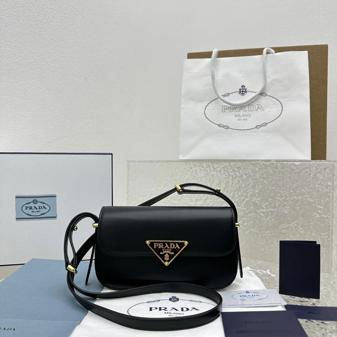 프라다 ROG 소프트 카프 숄더백 상세 이미지 1