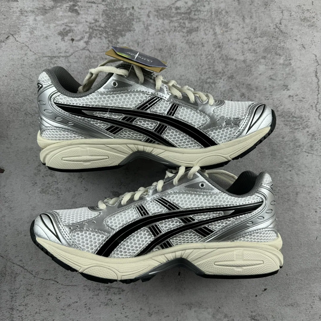 아식스 [ZC] 젤 카야노 14 1201A457-101 200237 Asics Gel-Kayano 14 JJJJound Silver Black 상세 이미지 2