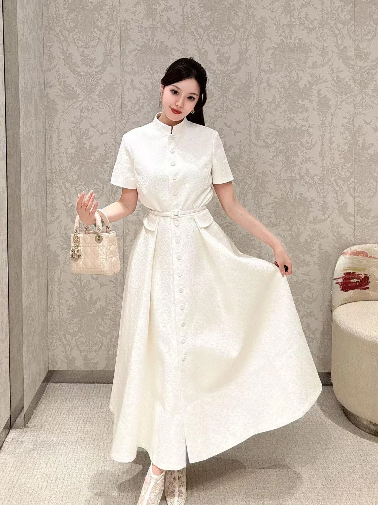 디올 2025 FW 여성 원피스 상세 이미지 7