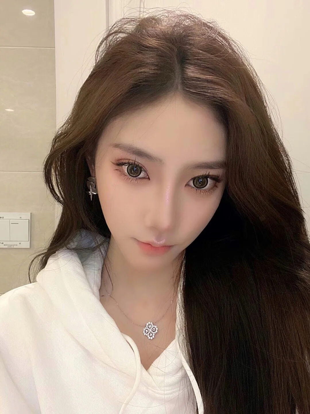 해리윈스턴 루프 다이아몬드 목걸이 상세 이미지 3