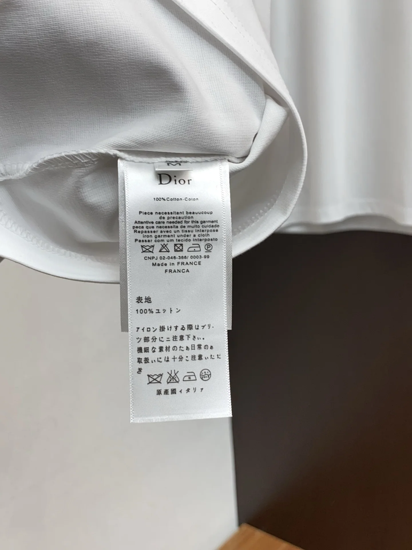 디올 남성 반팔 26SS 상세 이미지 6