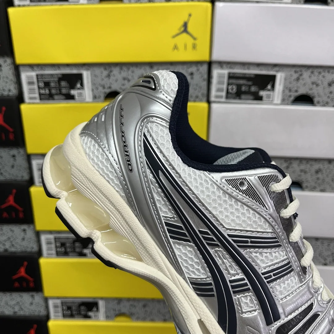 아식스 [ZC] 젤 카야노 14 1203A961-100 200323 Asics Gel-Kayano 14 JJJJound White Navy 상세 이미지 10