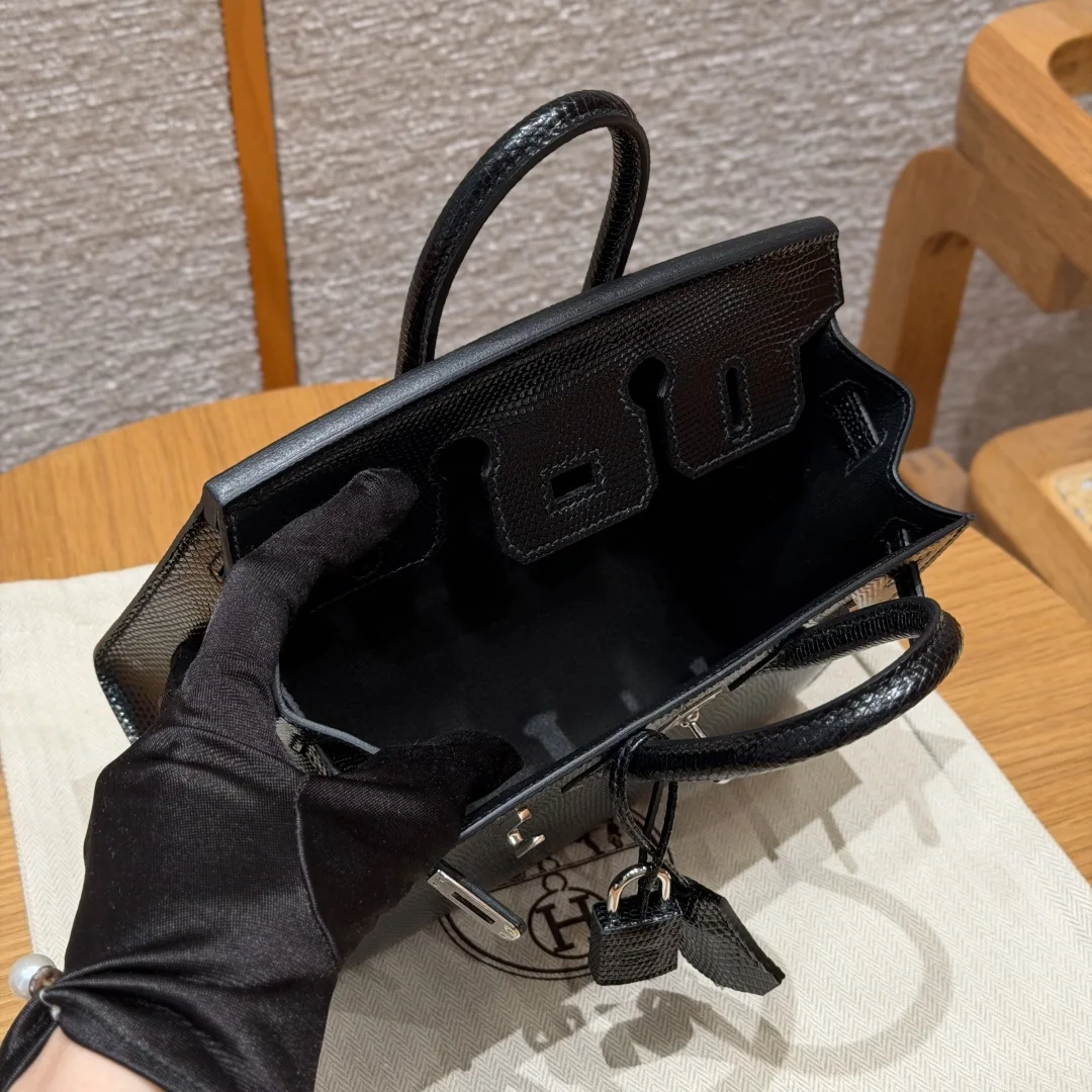 에르메스 도마뱀 가죽 버킨 가방 상세 이미지 6