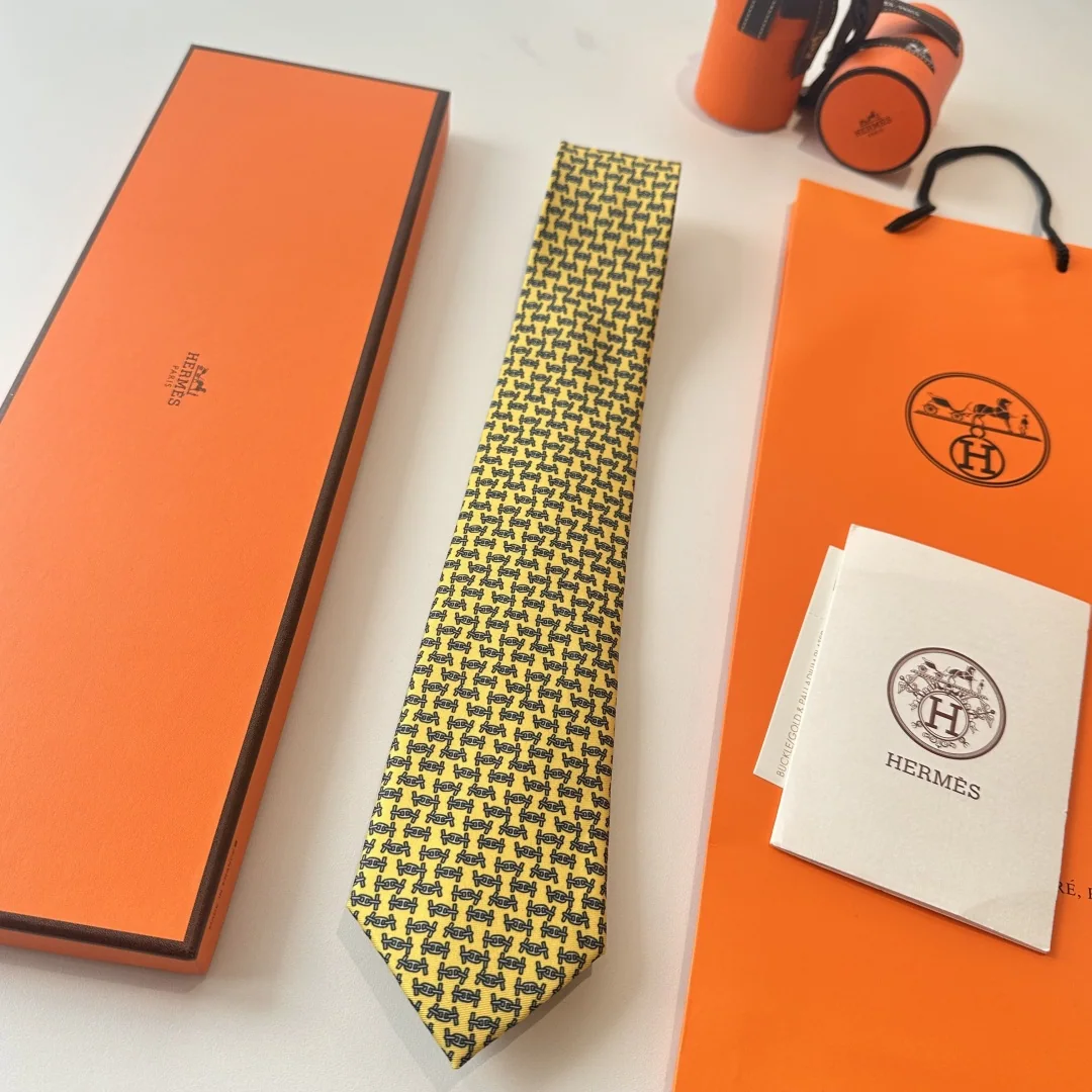 에르메스 실크 트윌 넥타이 상세 이미지 12