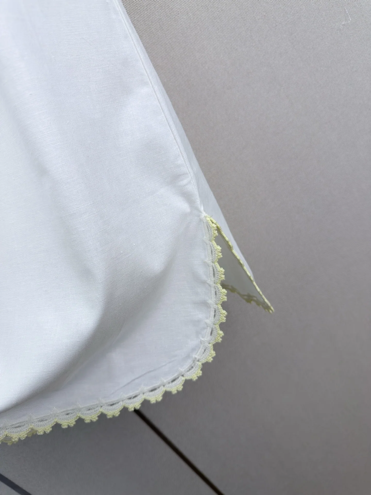미우미우 레이스 트림 반팔 베스트 드레스 상세 이미지 7