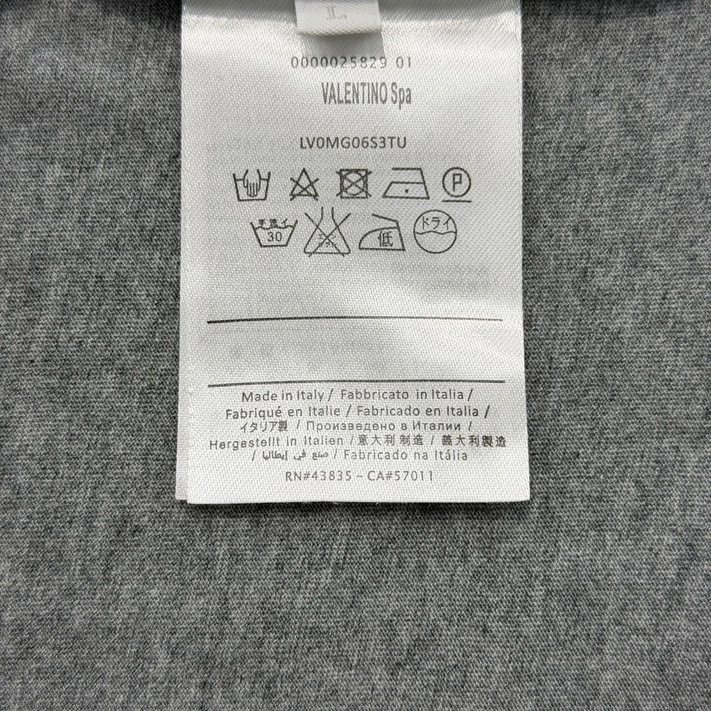 발렌티노 남성 V로고 자수 반팔 셔츠 상세 이미지 9