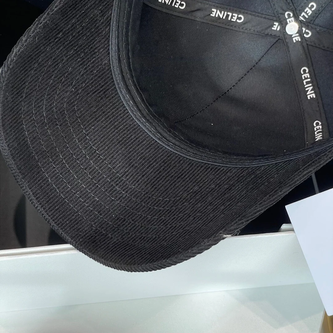 셀린느 개선문 자수 코듀로이 베이스볼캡 상세 이미지 7