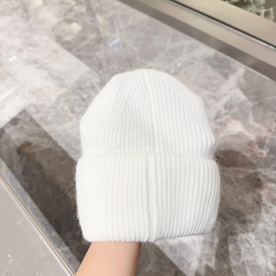 샤넬 앙고라 토끼 모피 울 모자 상세 이미지 4