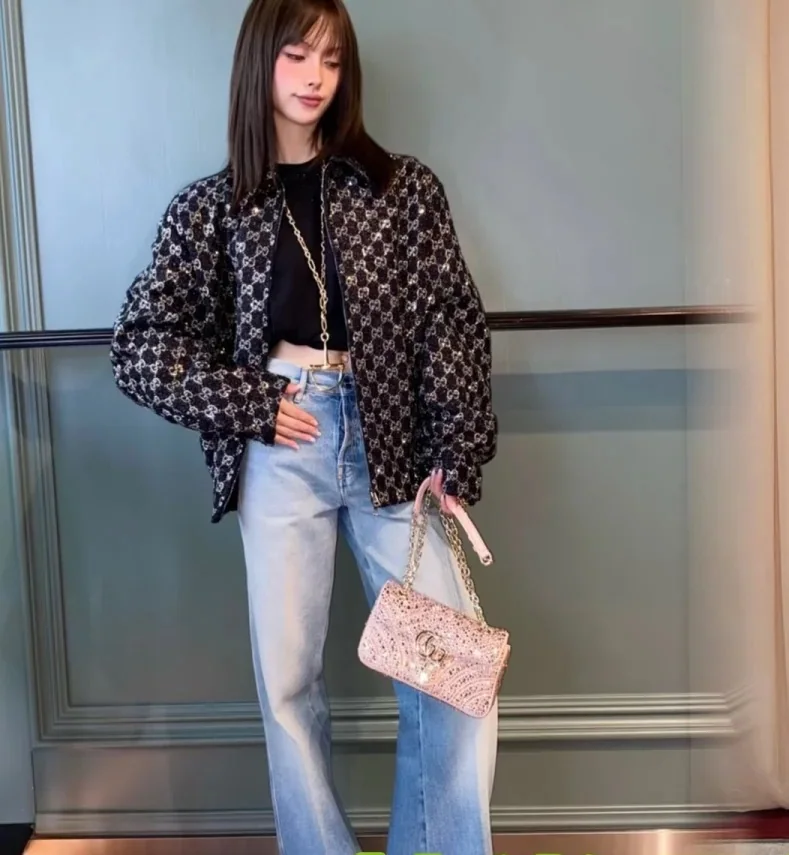 구찌 여성 데님 자켓 상세 이미지 1