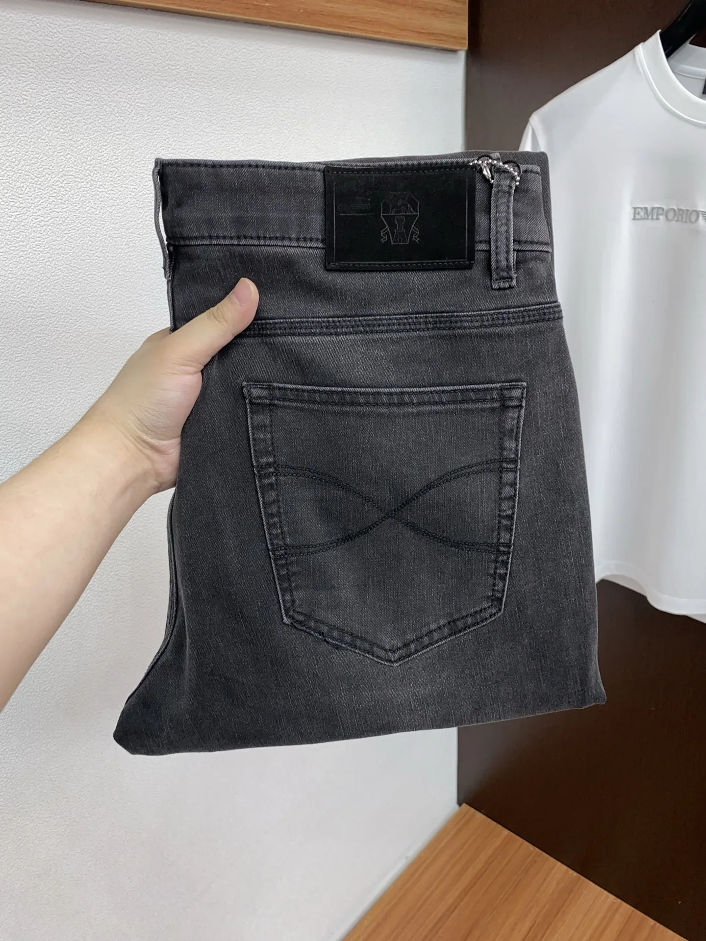 브루넬로쿠치넬리 데님 남성 바지 상세 이미지 1