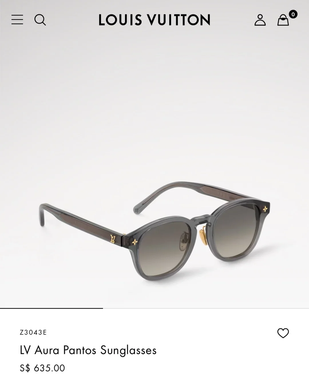 루이비통 선글라스 72900 Louis Vuitton Sunglasses 상세 이미지 4