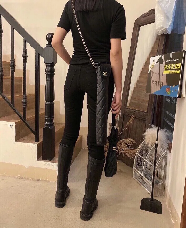 샤넬 빈티지 퀼팅 우산 상세 이미지 2