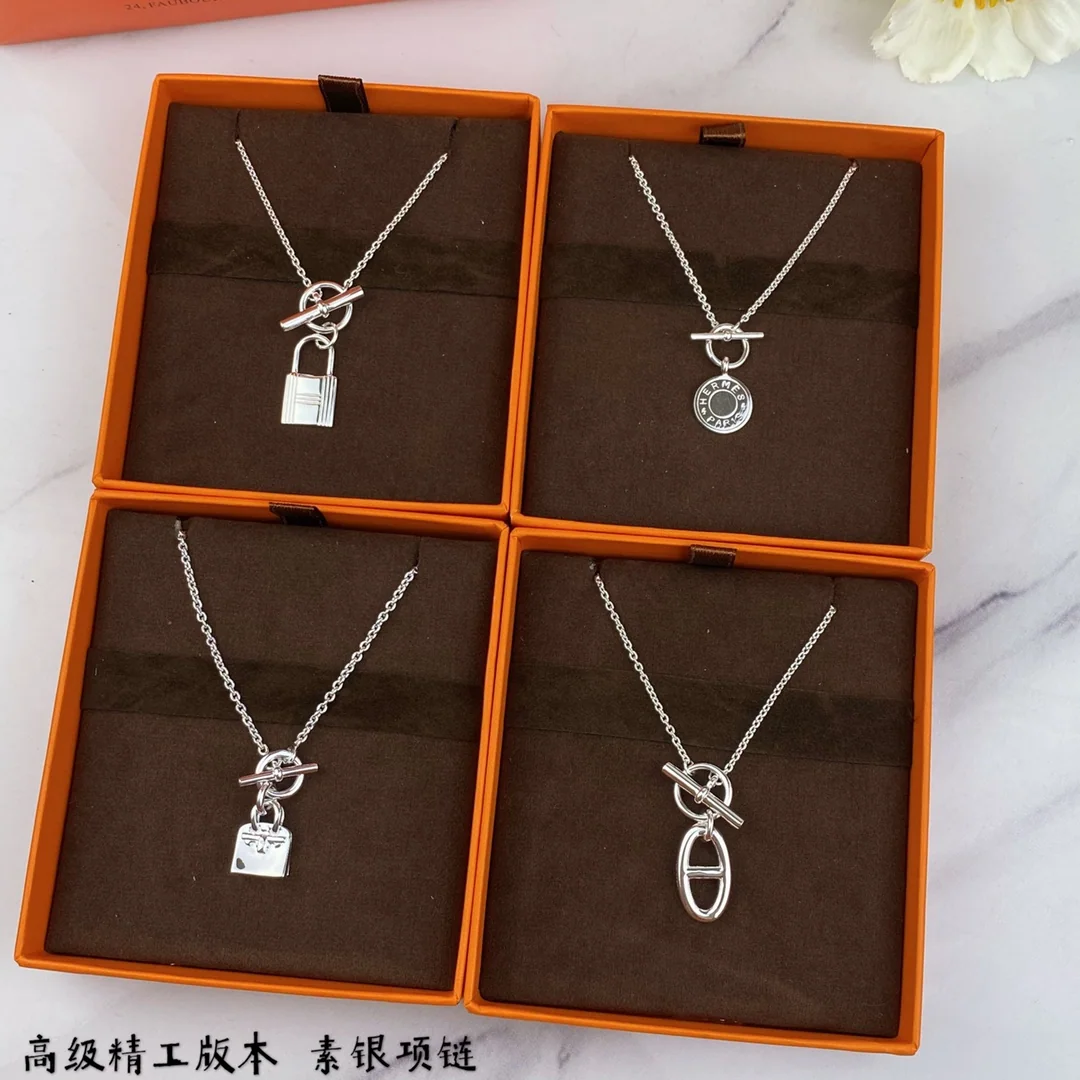 에르메스 켈리 실버 목걸이 상세 이미지 7