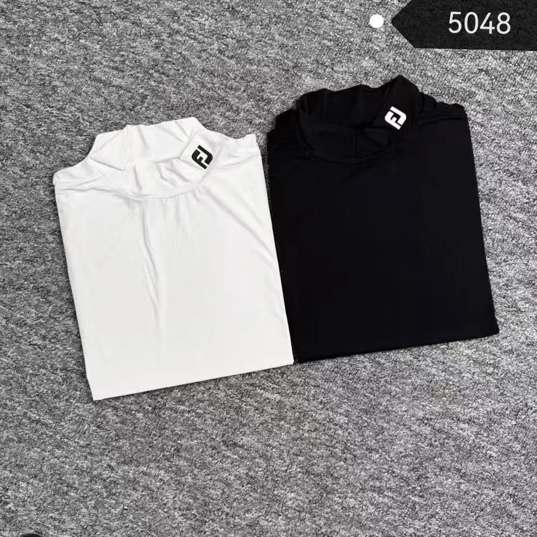 풋조이 남성용 자외선 차단 골프웨어 흰색 검은색 상세 이미지 2
