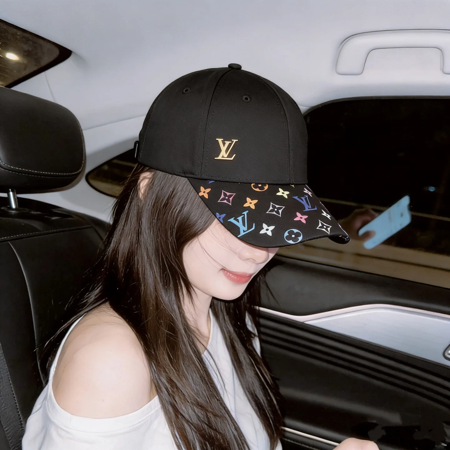 루이비통 자수 베이스볼 모자 상세 이미지 1