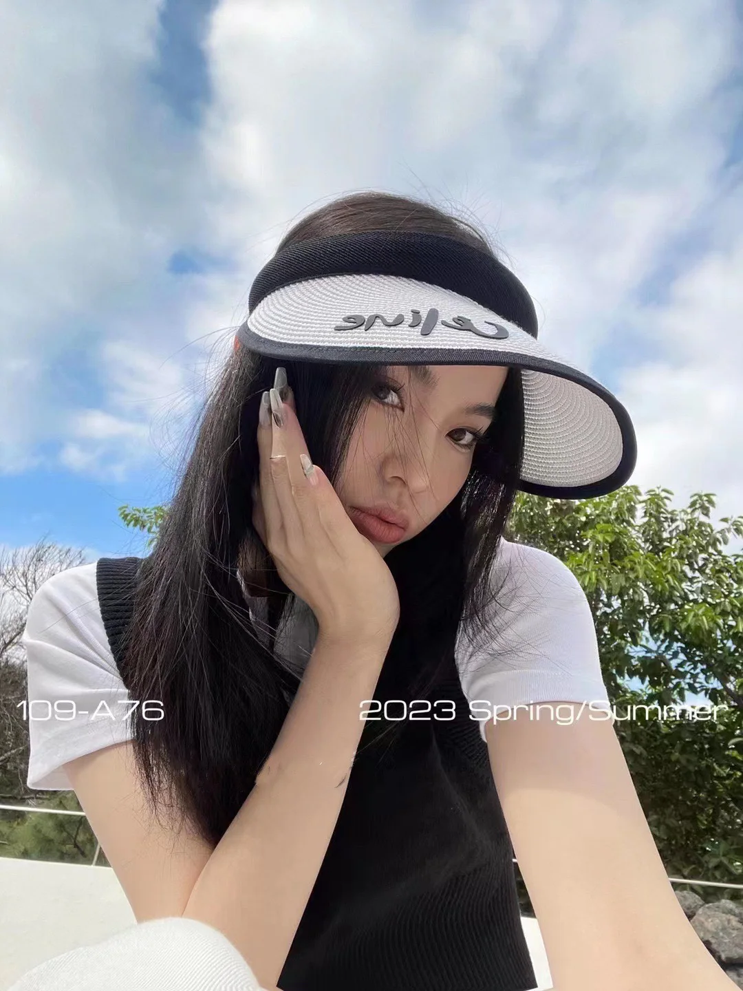 셀린느 바이저 캡 상세 이미지 1