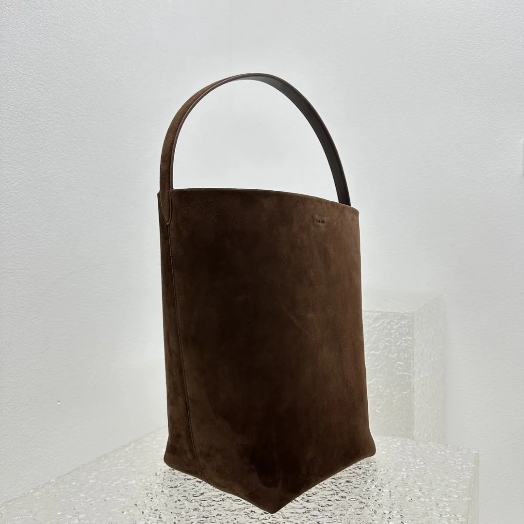 더로우 라운드 네크 숄더 토트백 상세 이미지 3