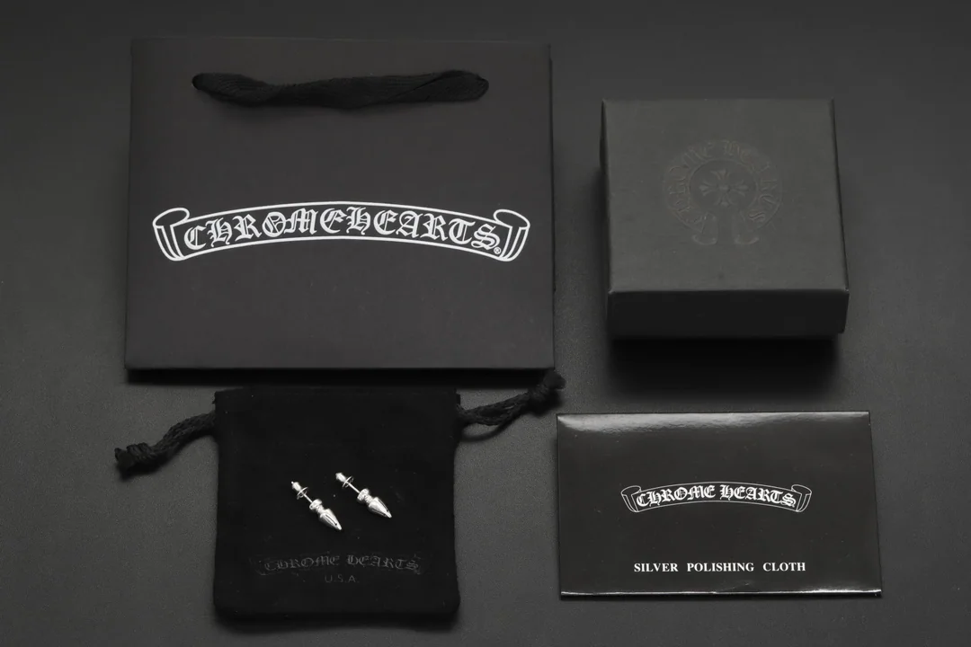 크롬하츠 총알형 귀걸이 상세 이미지 5