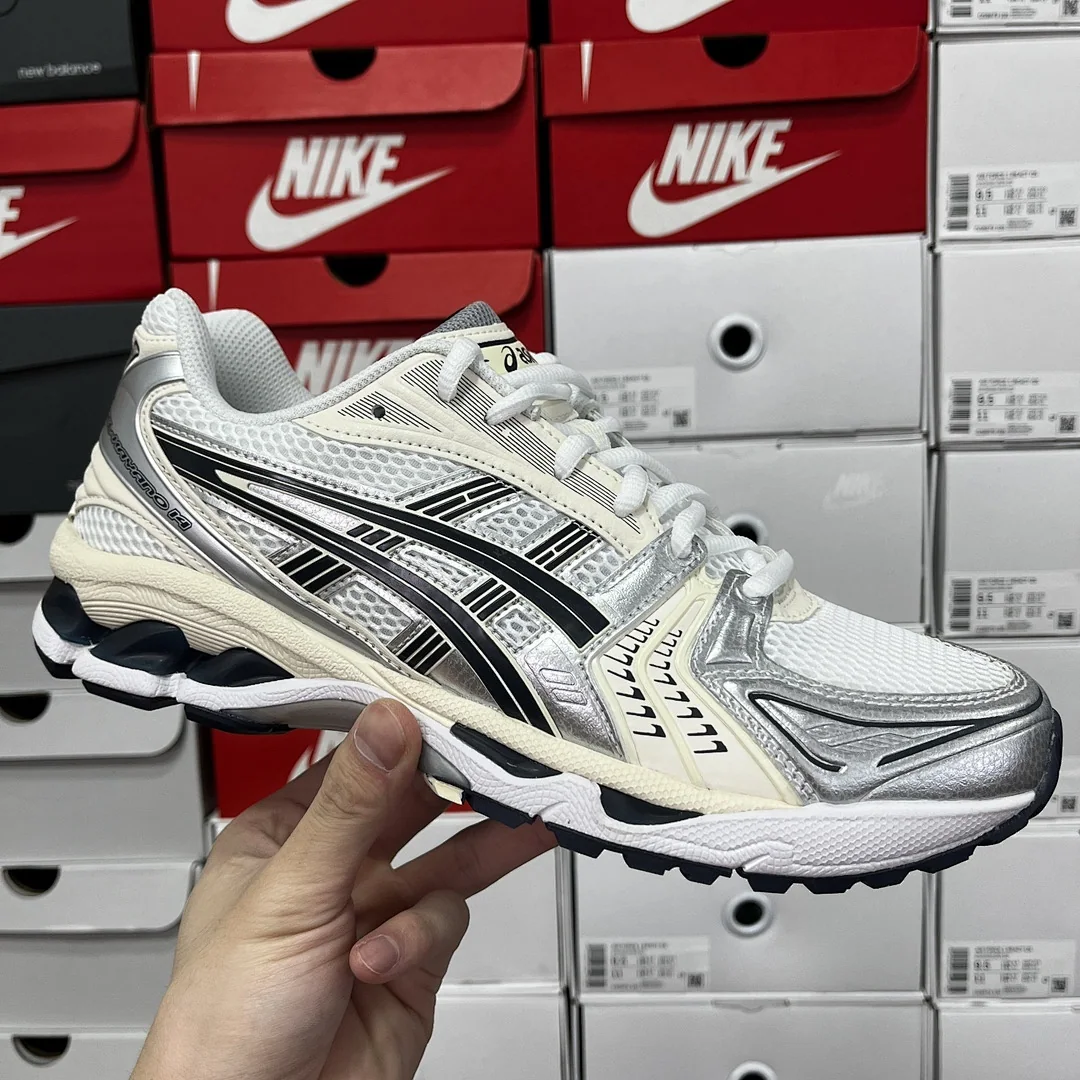 아식스 [TOP] 젤 카야노 14 1202A056-109 200245 Asics Gel-Kayano 14 White Midnight 상세 이미지 8