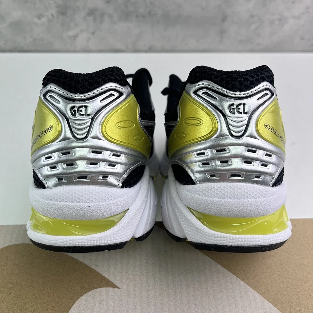 아식스 [TOP] 젤 카야노 14 1203A537-001 200303 Asics Gel-Kayano 14 Black Lemon Spark 상세 이미지 4