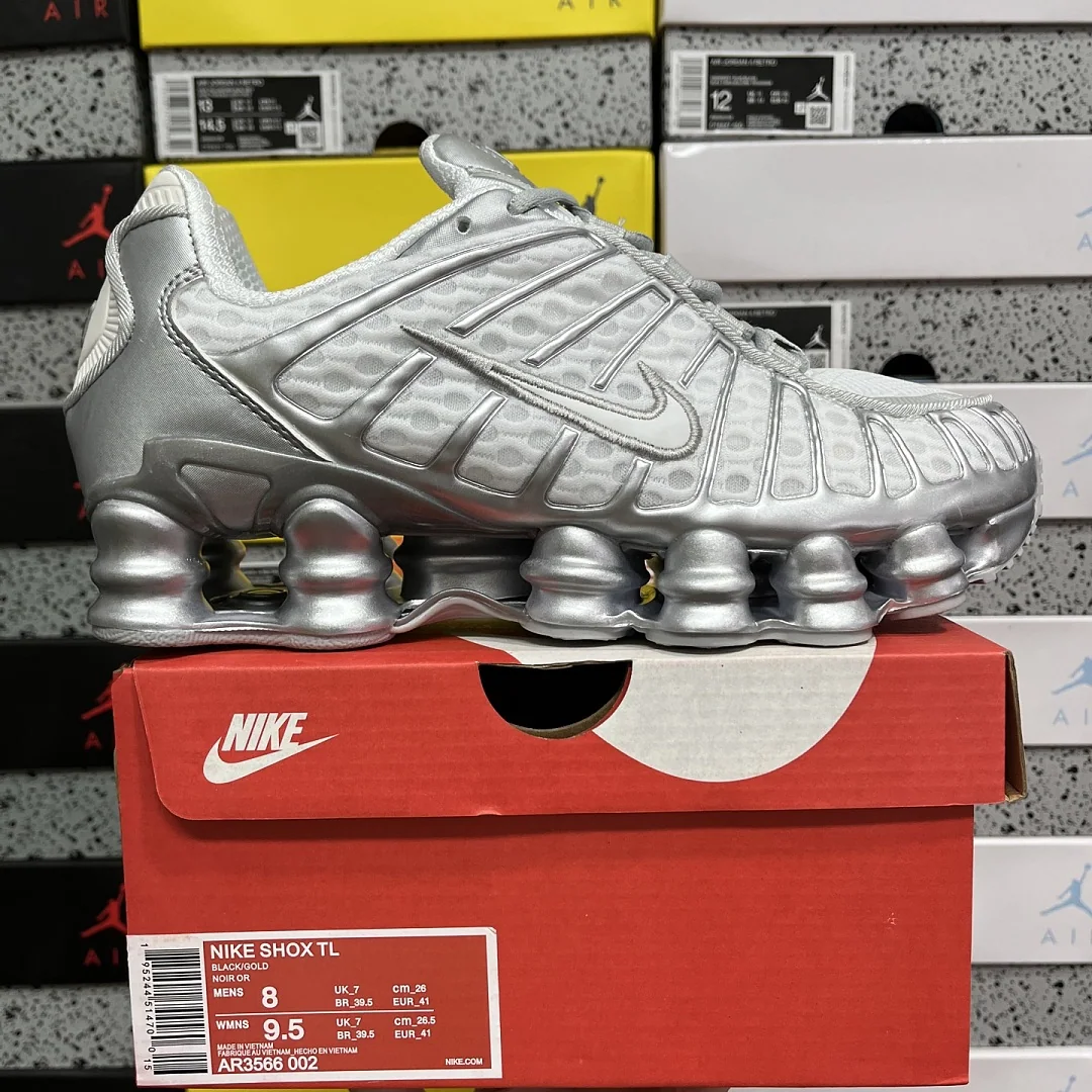 나이키 [BD] 샥스 TL 실버 화이트 AR3566-002 201875 Nike Shox TL