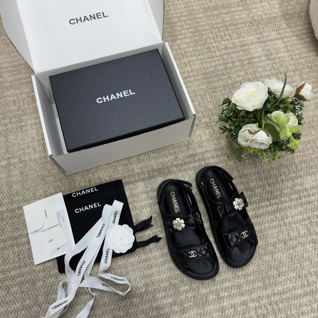 샤넬 벨크로 캐주얼 샌들 상세 이미지 1