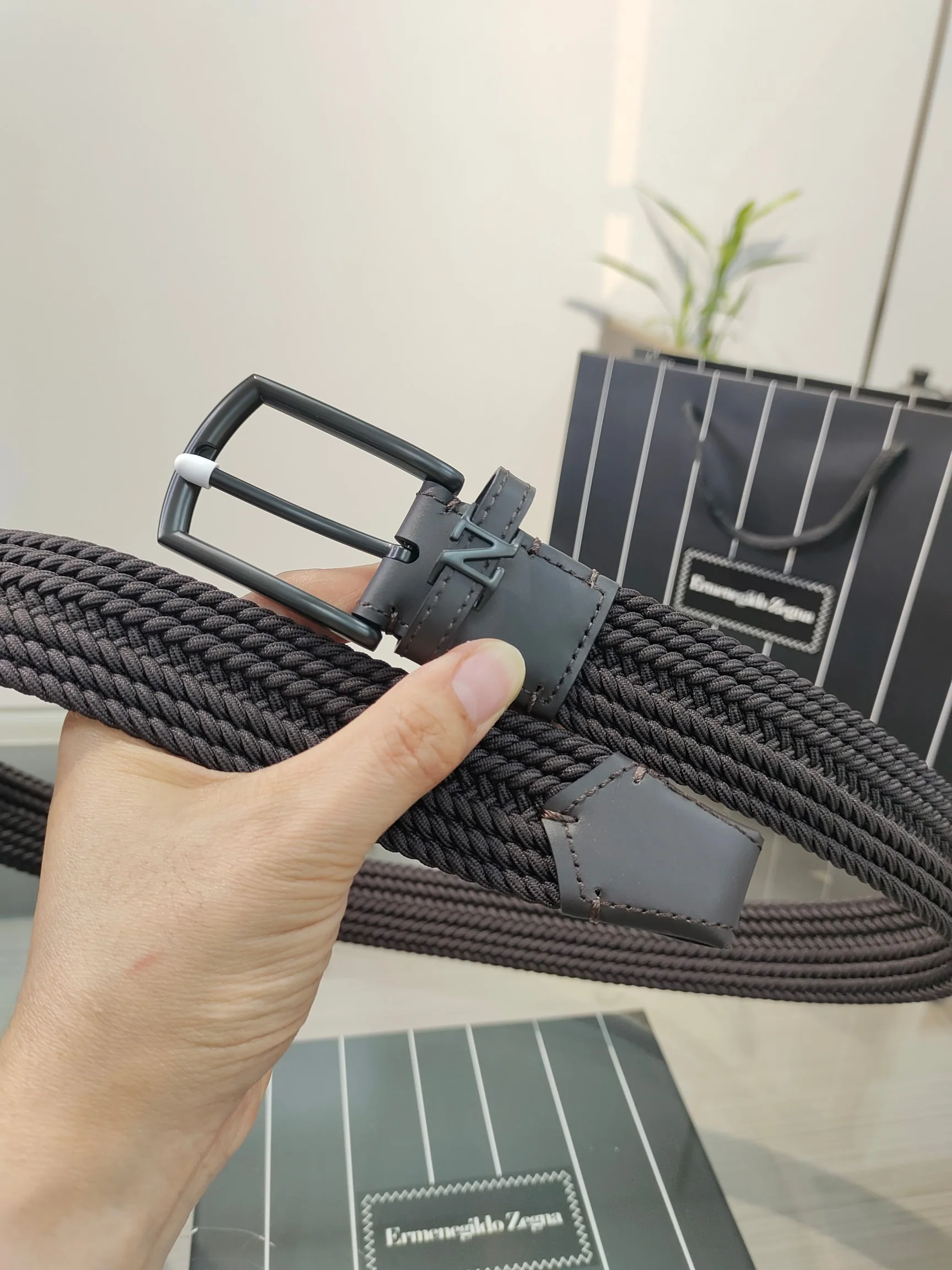 제냐 벨트 59253 Zegna Belt 상세 이미지 3