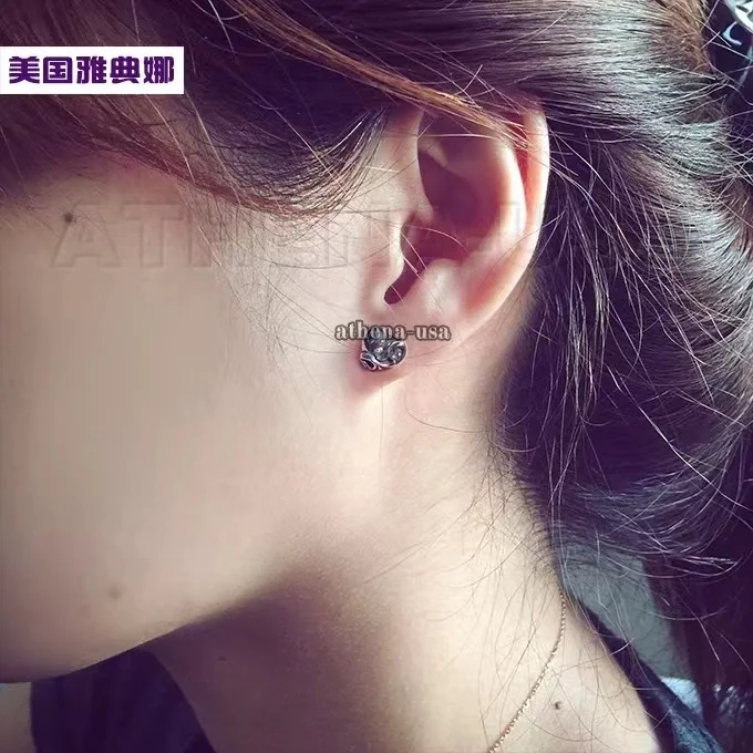 크롬하츠 하트 스털링 실버 귀걸이 CE003 상세 이미지 7