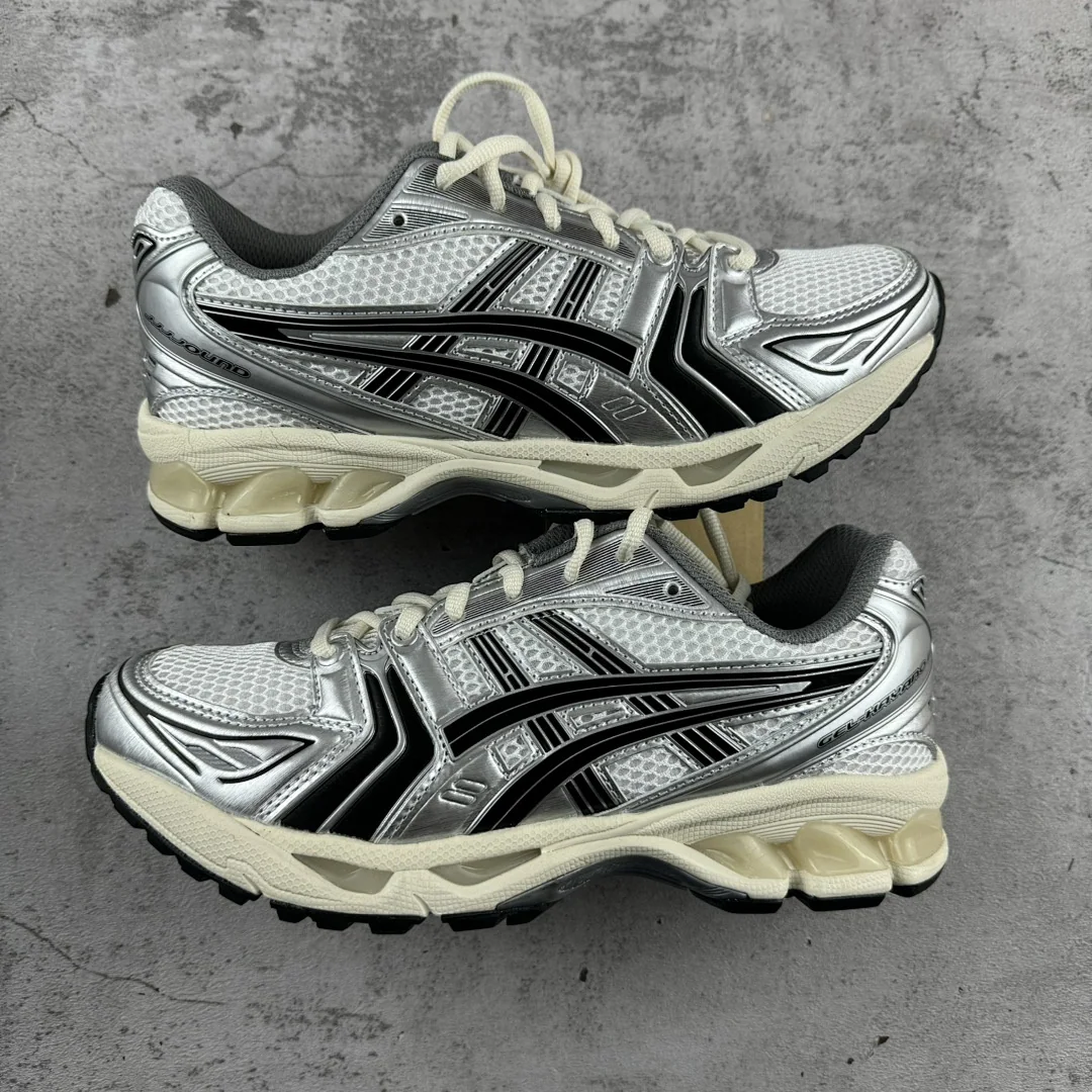 아식스 [ZC] 젤 카야노 14 1201A457-101 200237 Asics Gel-Kayano 14 JJJJound Silver Black 상세 이미지 6