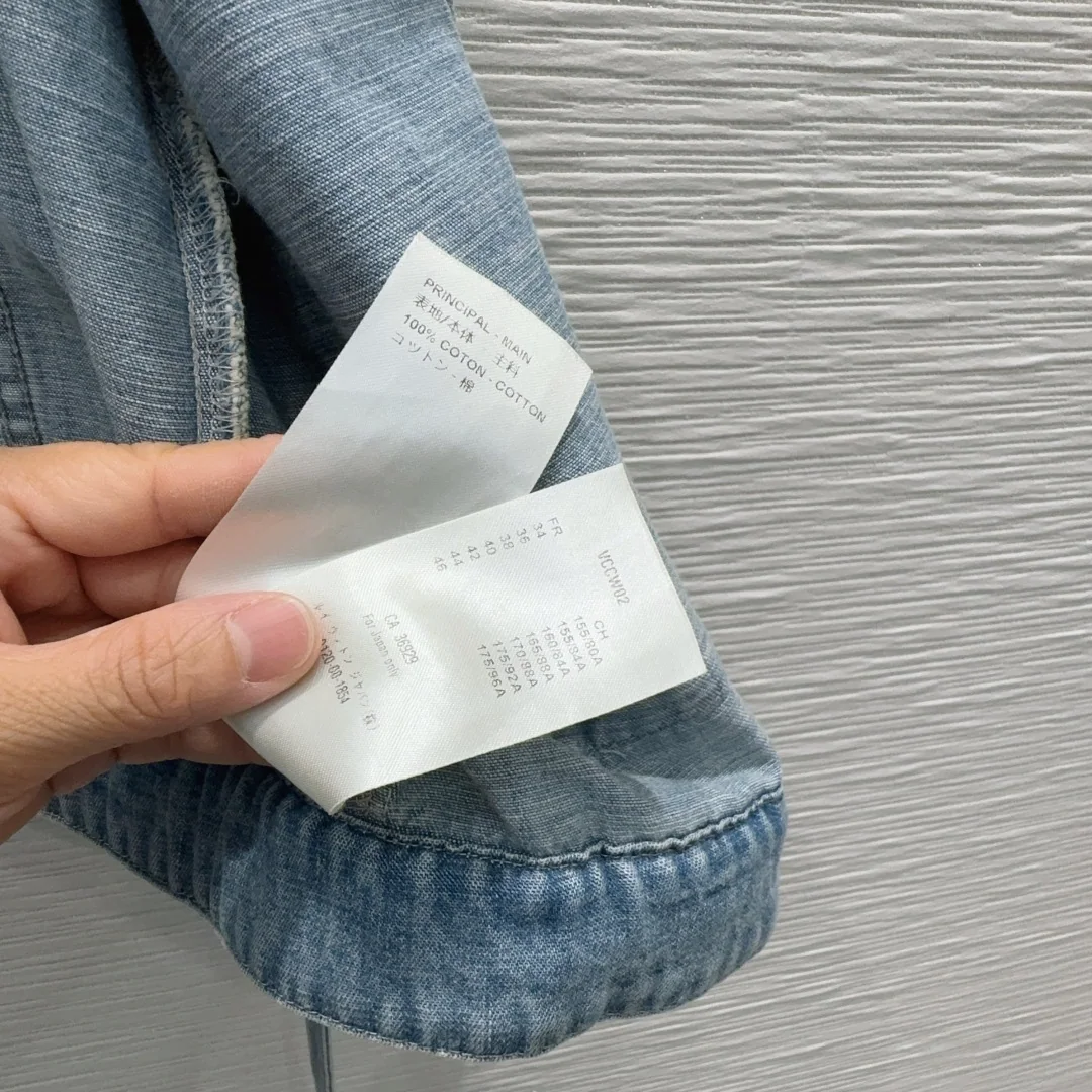 루이비통 데미지 워시드 데님 여성 자켓 상세 이미지 9