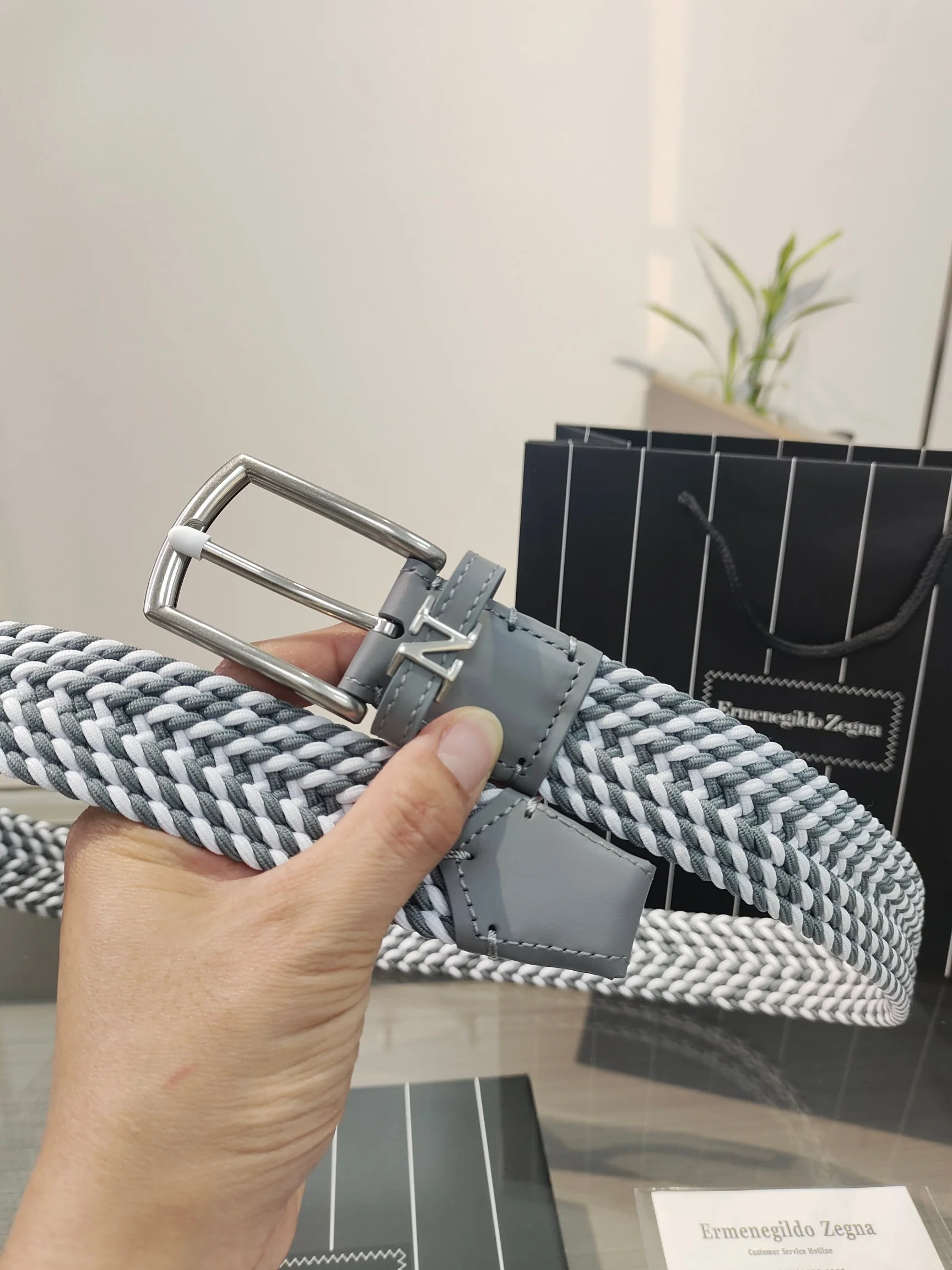 제냐 벨트 59240 Zegna Belt 상세 이미지 3