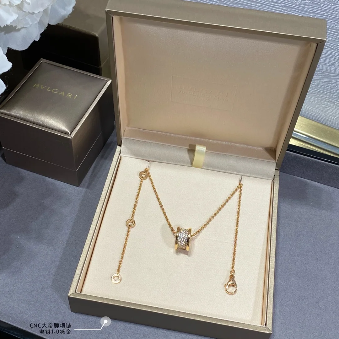 불가리 골드 CNC 가공 목걸이 레플리카 상세 이미지 8
