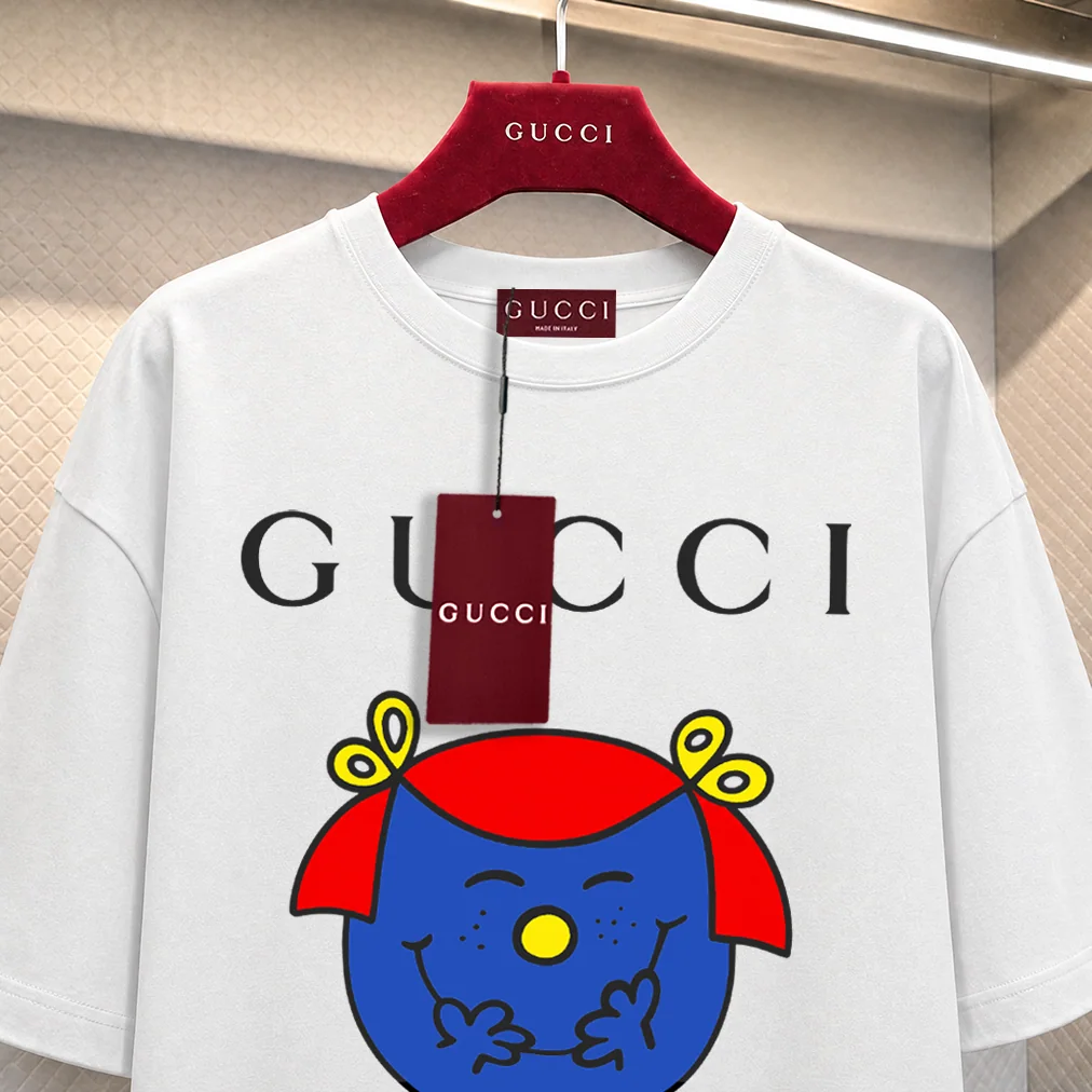 구찌 미스터＆리틀미스스마일 콜라보 반팔 티셔츠 상세 이미지 3