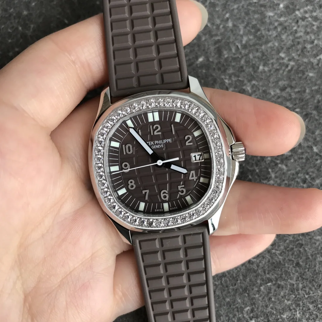 파텍필립 아쿠아넛 5067 A 쿼츠 여성용 PPF 공장 레플리카 44062 Patek Philippe 상세 이미지 3