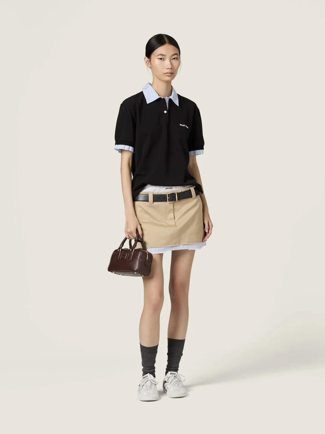 미우미우 여성 반팔 26SS 상세 이미지 8