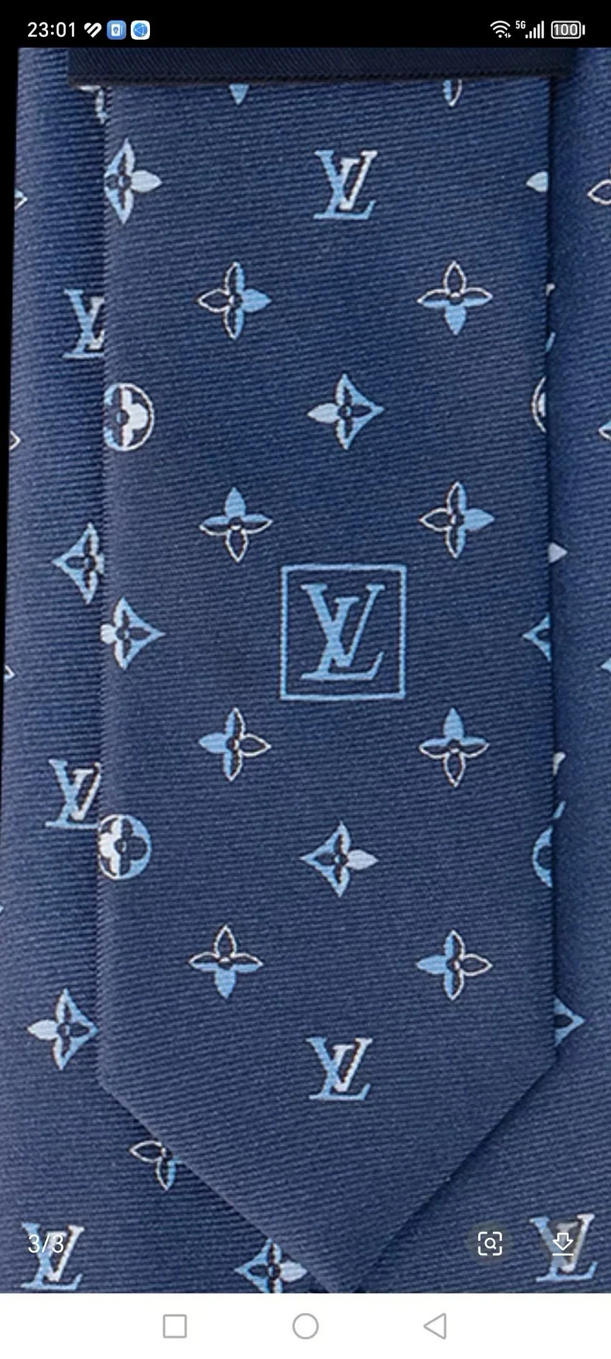 루이비통 넥타이 90031 Louis Vuitton Accessories 상세 이미지 11