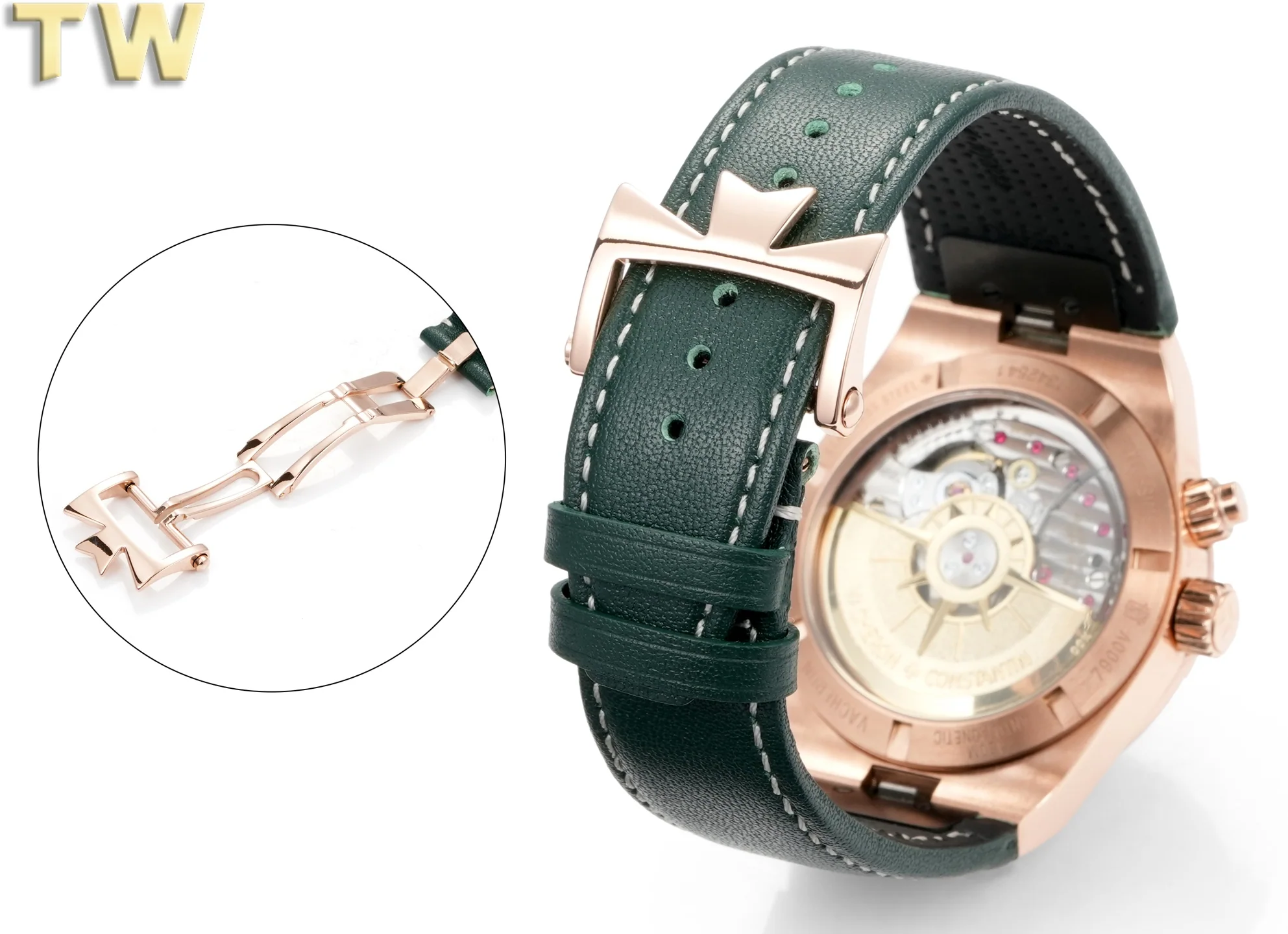 바쉐론콘스탄틴 바쉐론 콘스탄틴 오버시즈 스틸 자동 5110 DT 레플리카 43635 Vacheron Constantin 상세 이미지 8