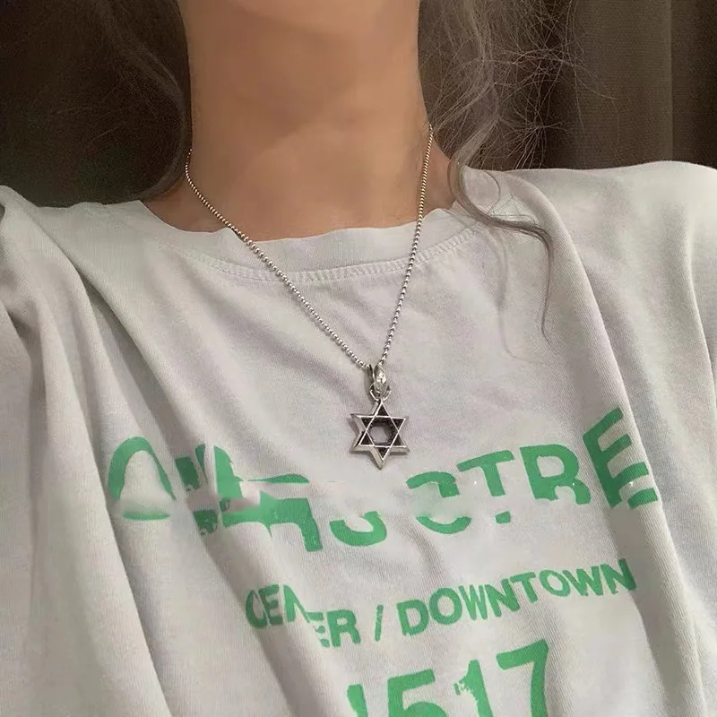 크롬하츠 크로미 하트 육각별 목걸이 CX027 상세 이미지 7