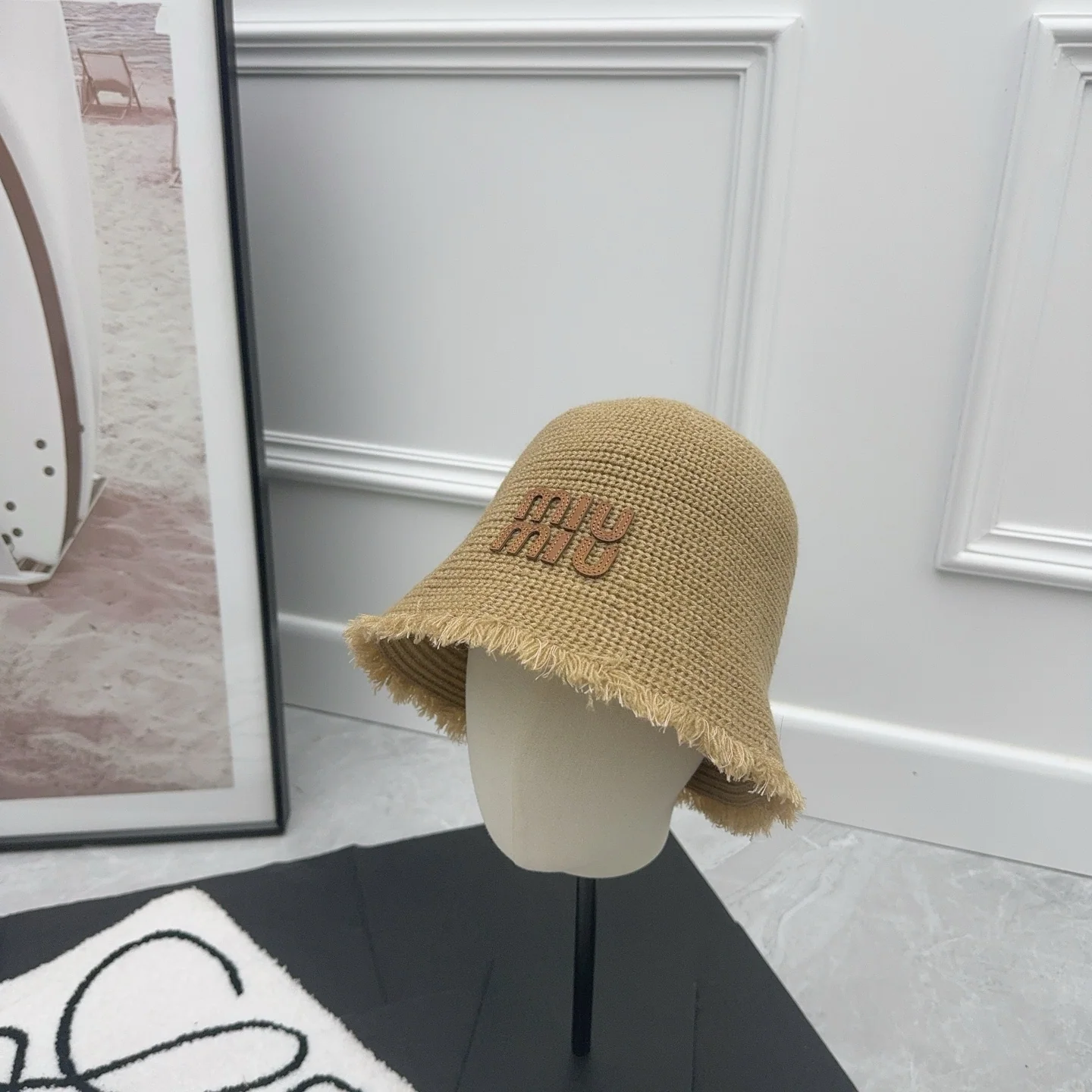 미우미우 모자 80915 Miu Miu Cap 상세 이미지 4