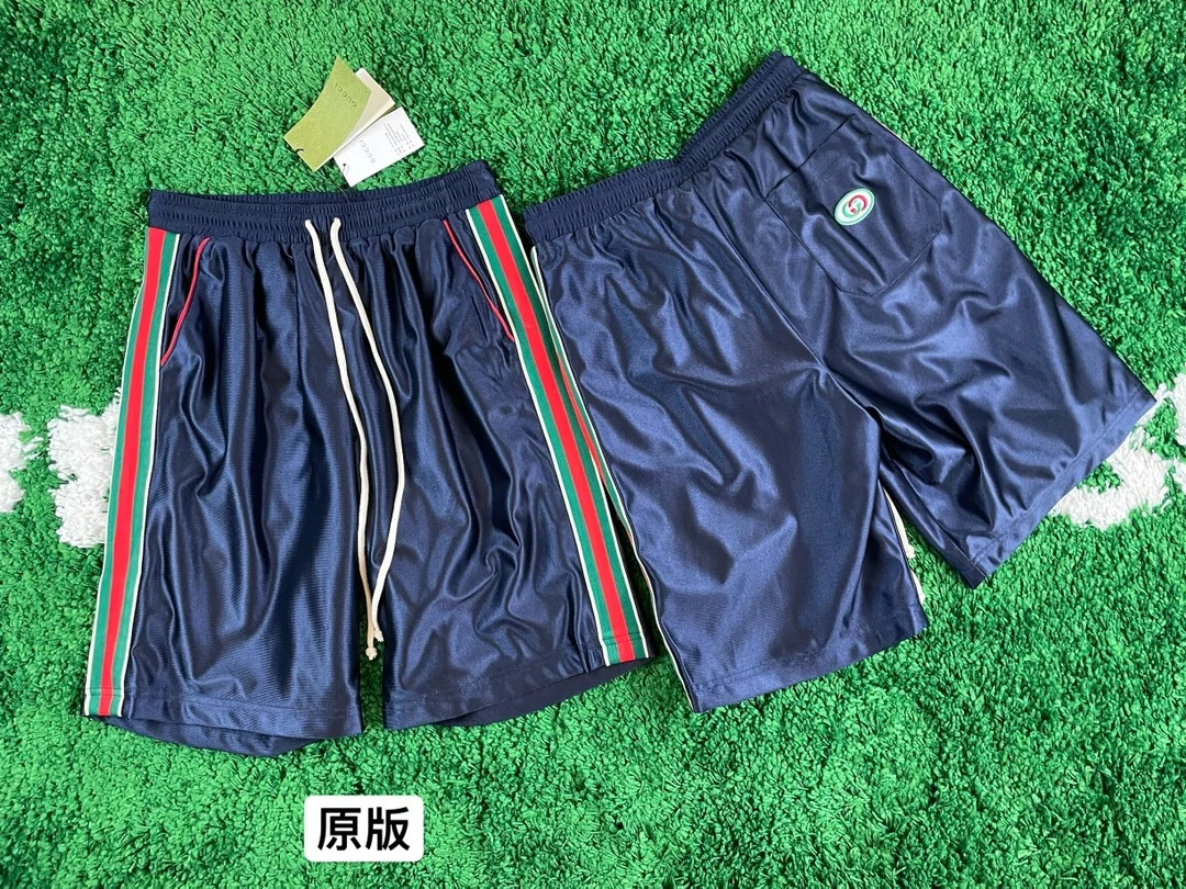 구찌 로고 자수 오버핏 반바지 4494 상세 이미지 2