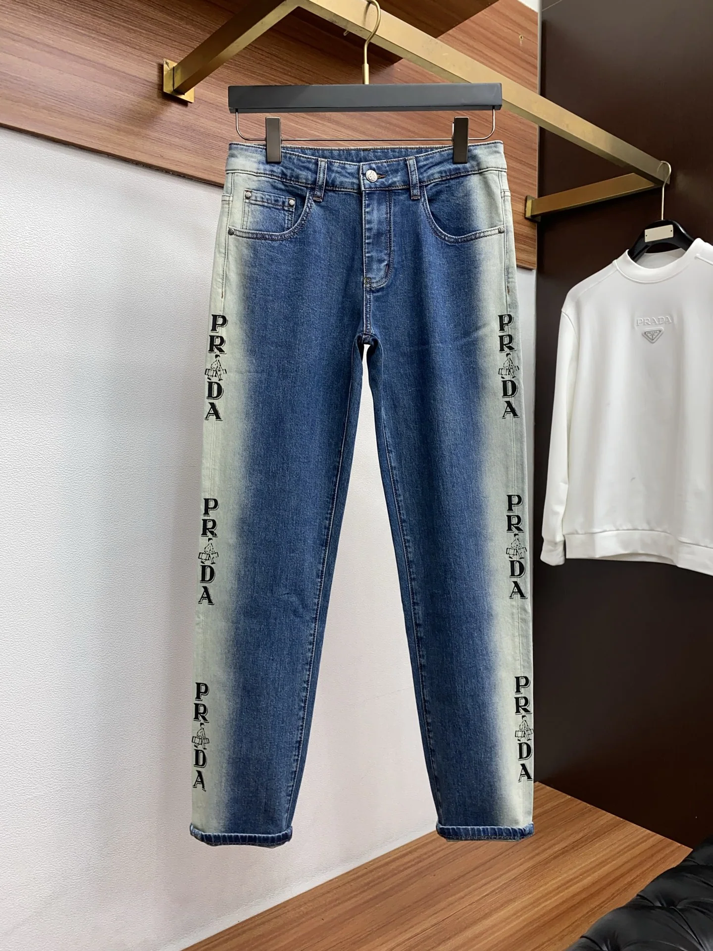 프라다 데님 청바지 상세 이미지 2