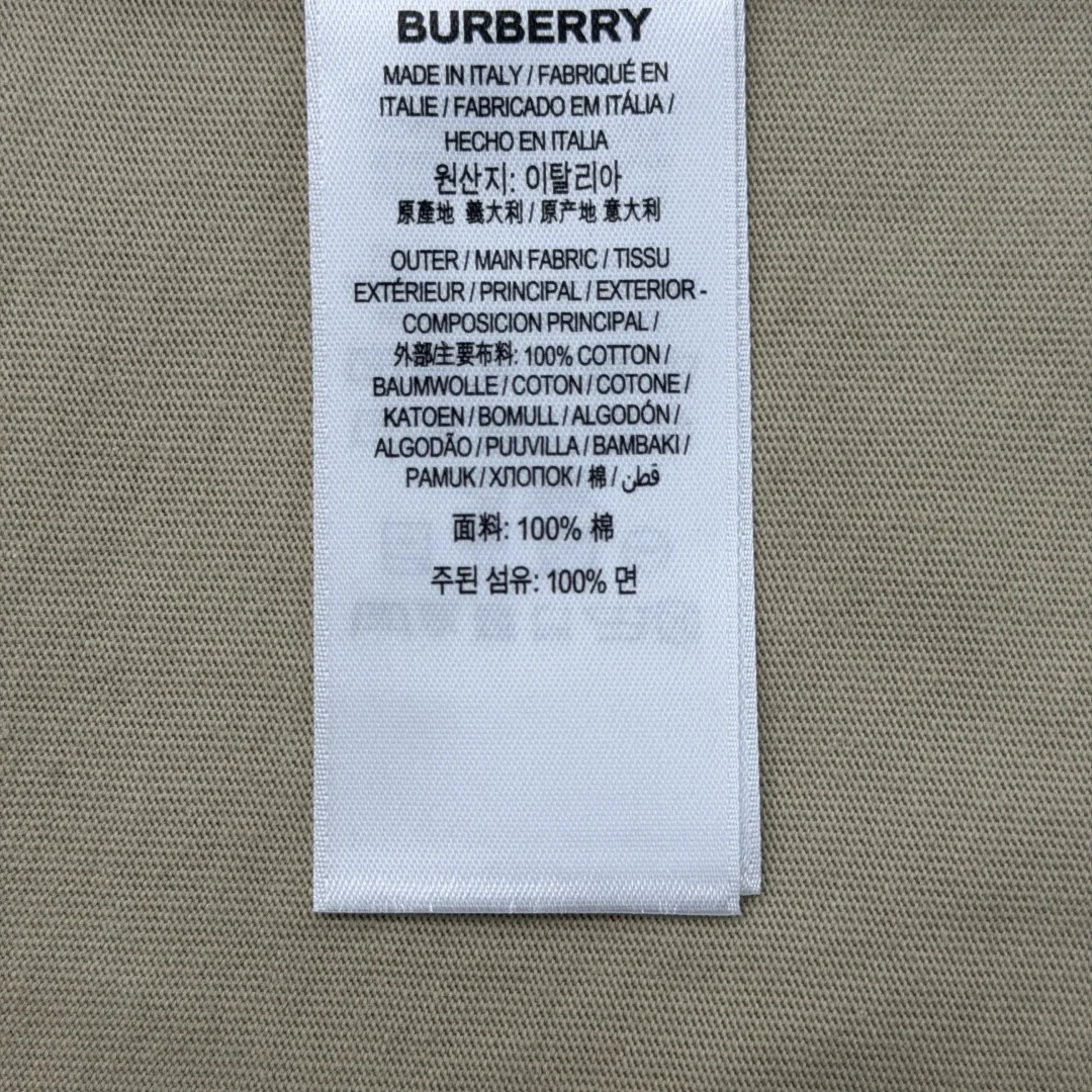 버버리 승마 라이더 로고 남성 코튼 반팔 티셔츠 상세 이미지 9