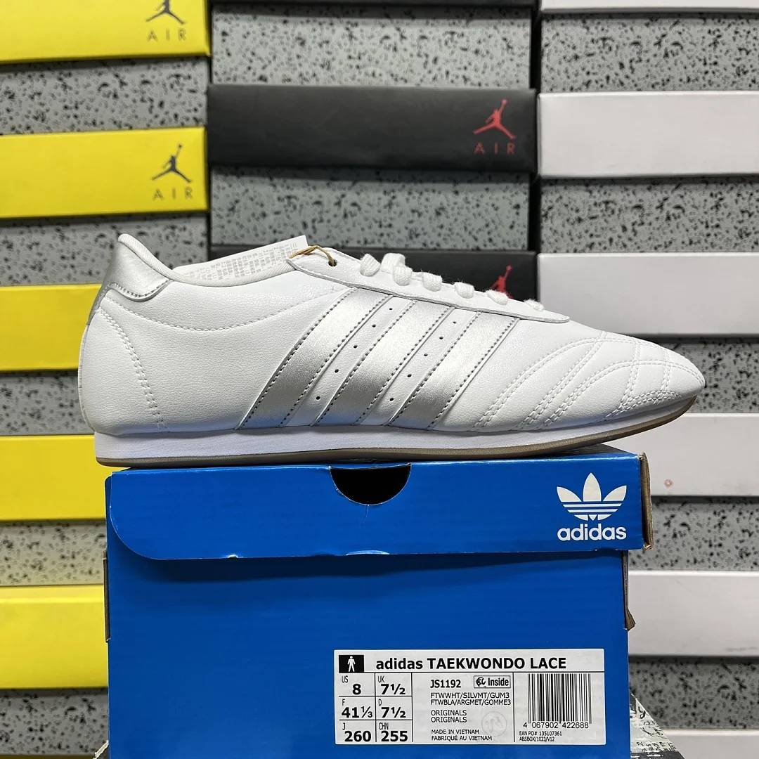 아디다스 [GOD] 태권도 JS1192 200846 Adidas Taekwondo Cloud White Silver Metallic Gum